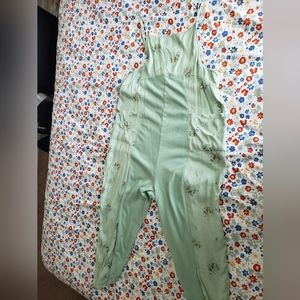 Out from under urban outfitters floral jumpsuit